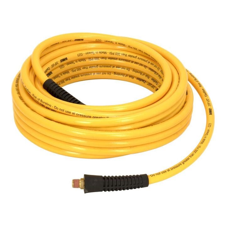 DEWALT 3/8 Inch x 50 Ft. Braided Polyurethane Air Hose, large image number 1