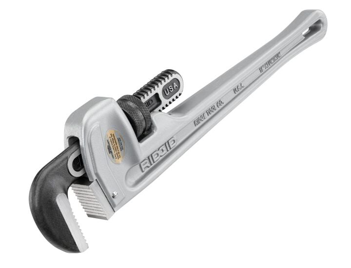 Ridgid 18 Inch Aluminum Straight Pipe Wrench, large image number 2