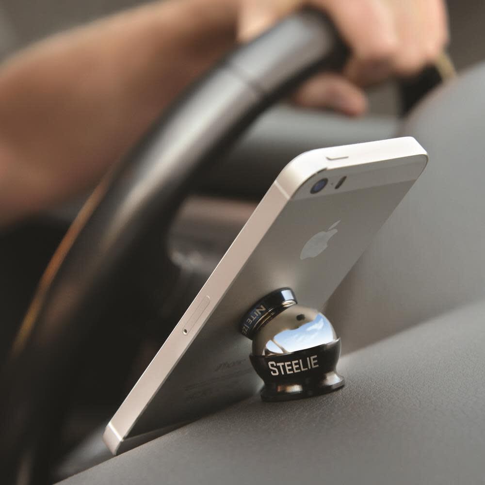 Steelie car shop mount