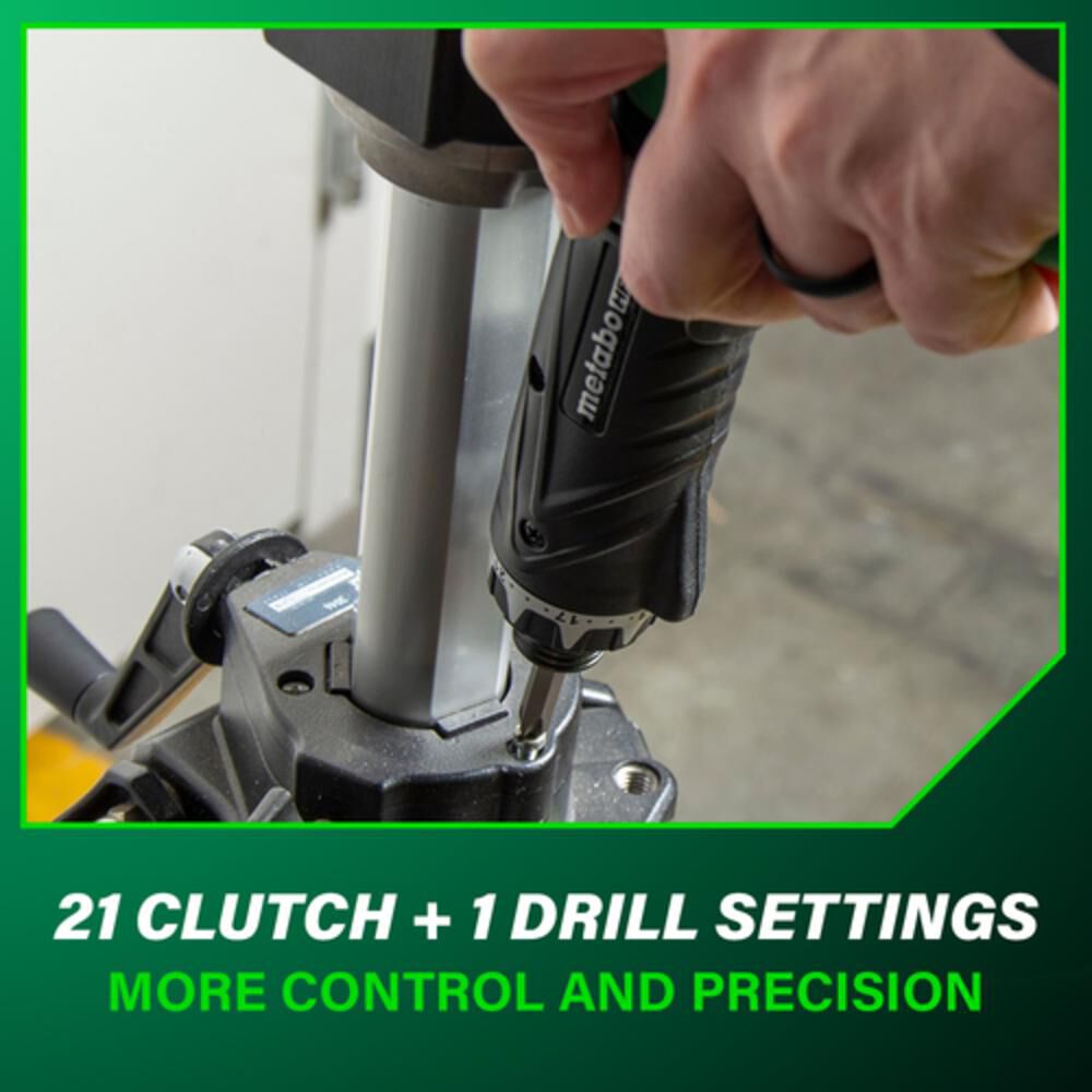 Metabo HPT 3.6V Lithium Ion Screwdriver Kit, large image number 7