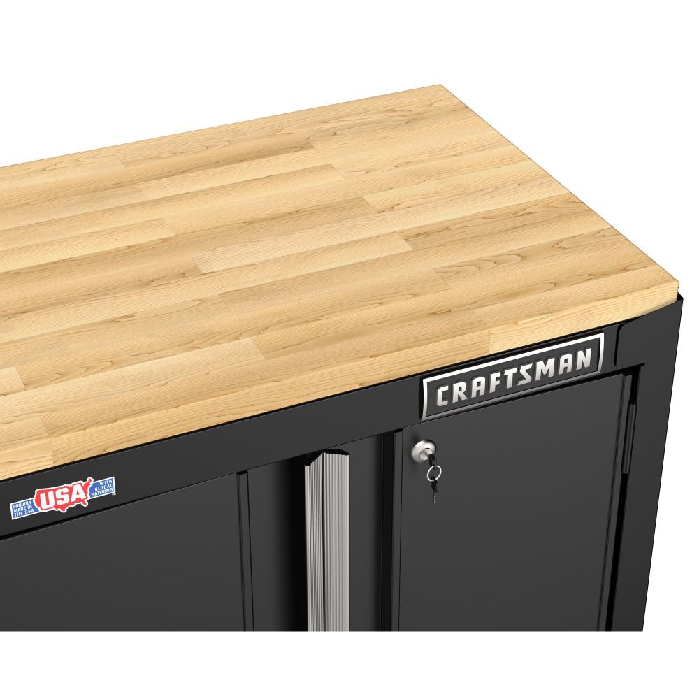 CRAFTSMAN S2000 Series 2-Door Base Cabinet, Black, large image number 3
