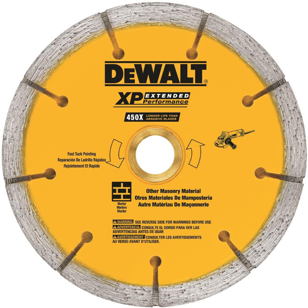 DEWALT 6 in. x.250 XP Sandwich Tuck Point Blade, large image number 1