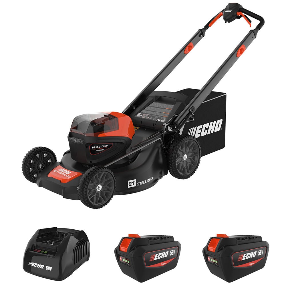 Echo 21 Inch 5Ah 56V Battery-Powered Self-Propelled Mower Kit – DLM-2100SPR2-2