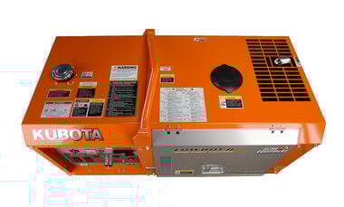Kubota Lowboy Pro II Series 11,000 Watt (11kW) Diesel Powered 50-State Liquid-Cooled Standy Generator, large image number 6