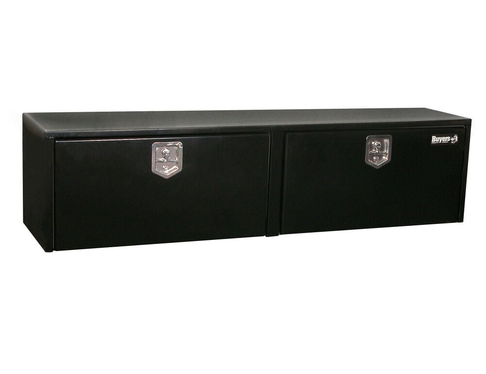 Buyers Products Company 18x18x72 Inch Black Steel Underbody Truck Box – 1702325