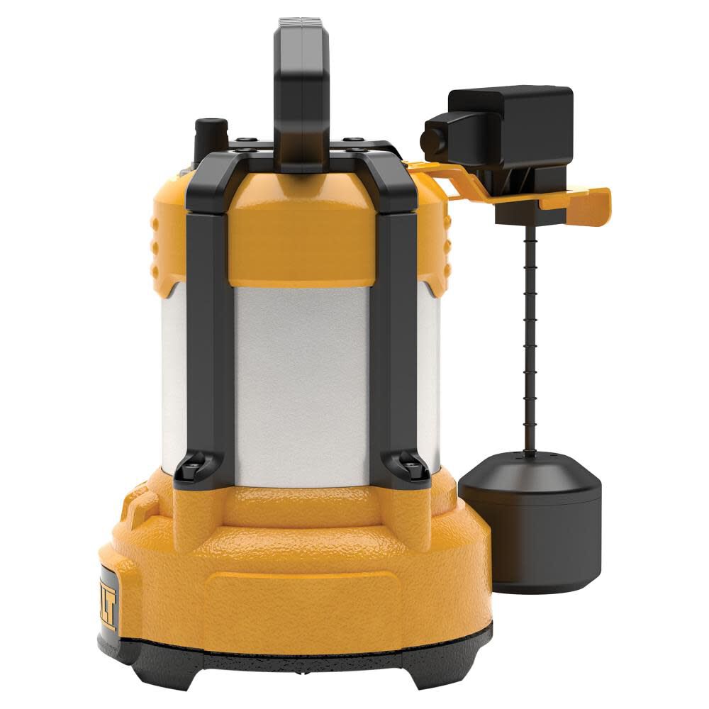 DEWALT 1/3 HP SSTL/Cast Iron Vertical Sump Pump, large image number 8