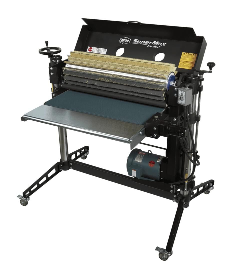 Supermax Tools 49 In. 7.5HP 220V Single Brush Sander - 3 Phase, large image number 5