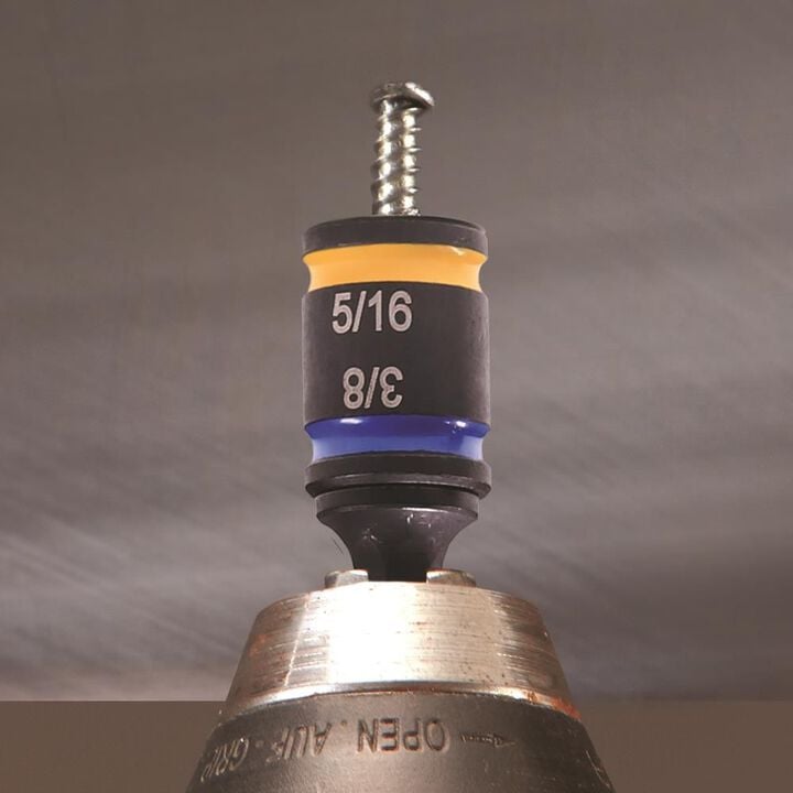 Malco Products Magnetic Hex Driver Cleanable 5/16 & 3/8, large image number 1