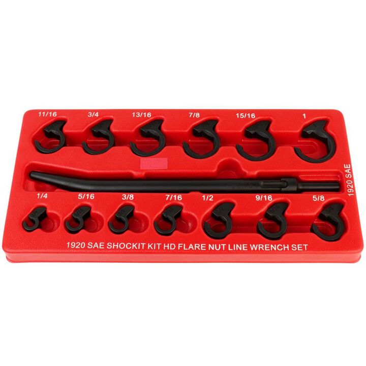 Milton SAE Shockit Line Wrench Set 13pc, large image number 1