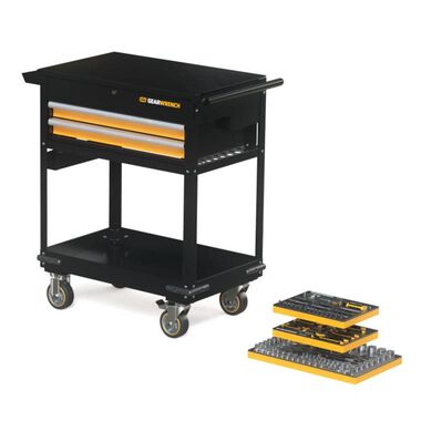 GEARWRENCH 194 Piece MEGAMOD Mechanics Tool Set in Modular Foam Trays With Storage Unit