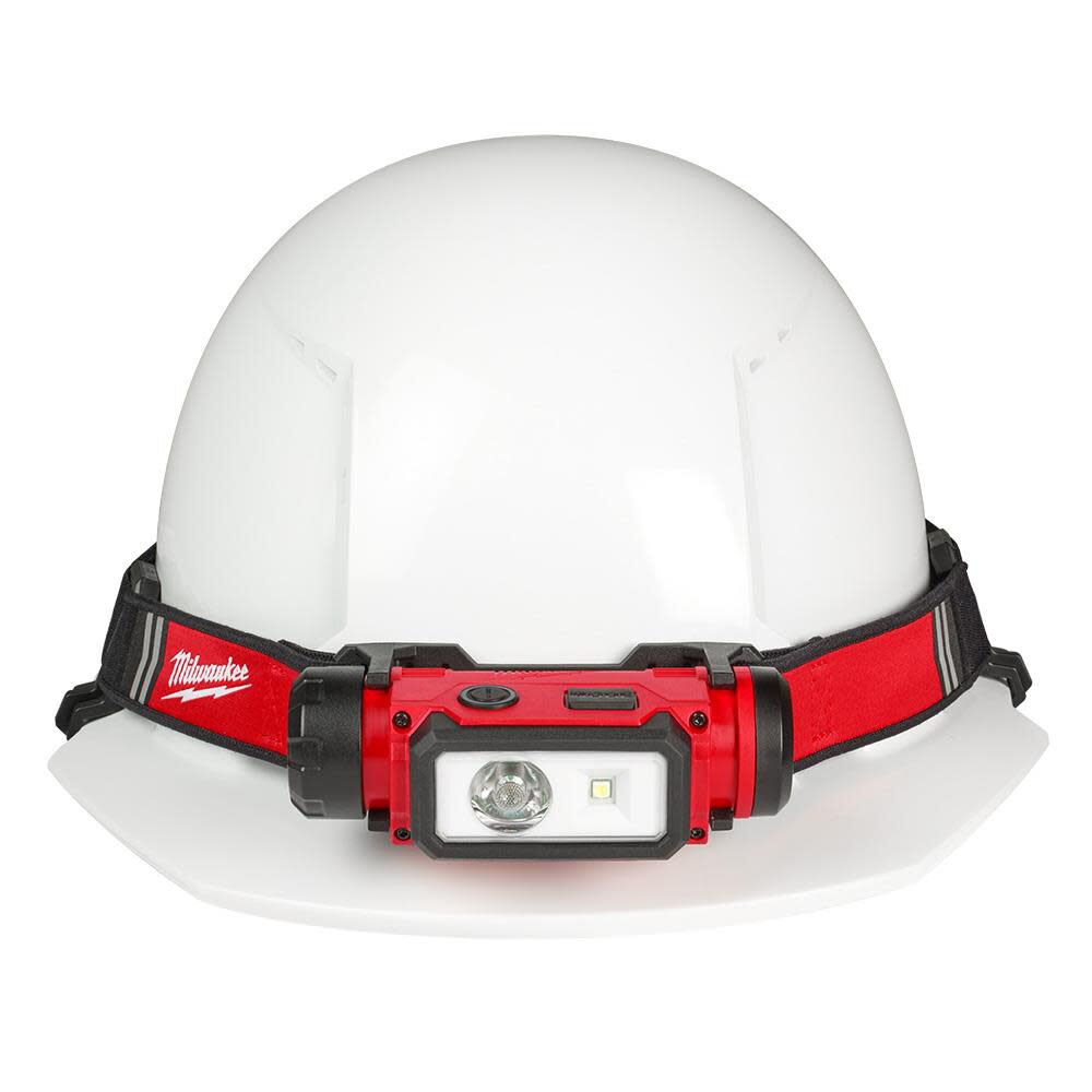 Milwaukee REDLTHIUM USB Hard Hat Headlamp 216321 Acme Tools