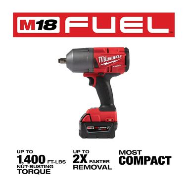 Milwaukee M18 FUEL High Torque 1/2 Impact Wrench with Friction Ring Kit, large image number 2