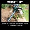 Makita 18V X2 (36V) LXT Lithium-Ion Brushless Cordless Blower Kit with Vacuum Attachment Kit (5.0Ah), small image number 2