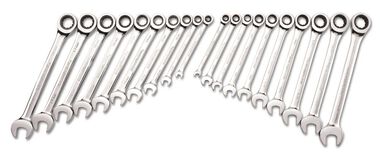 GEARWRENCH SAE/Metric Ratcheting Combination Wrench Set 20pc, large image number 0