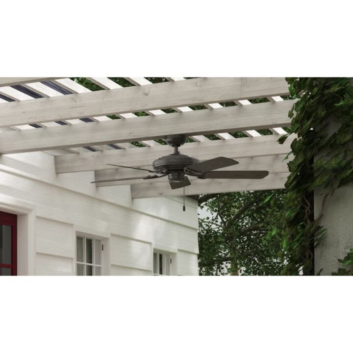 Hunter Fan Sea Air Ceiling Fan 52in Outdoor New Bronze Walnut, large image number 5
