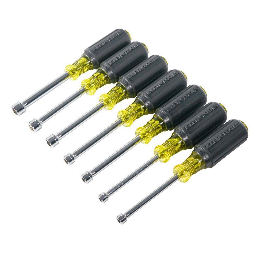 Klein Tools Metric Nut Driver Set 3in Shaft 7 Pc, large image number 5