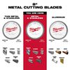 Milwaukee 8 in. 50 Teeth Dry Cut Cermet Tipped Circular Saw Blade, small image number 5