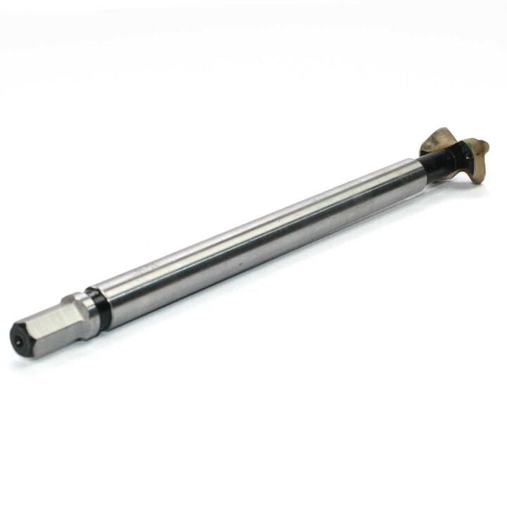 Big Horn 1 Inch Carbide Tipped Spur Bit 1/2 Inch Shank with 3/8 Inch Hex End, large image number 1