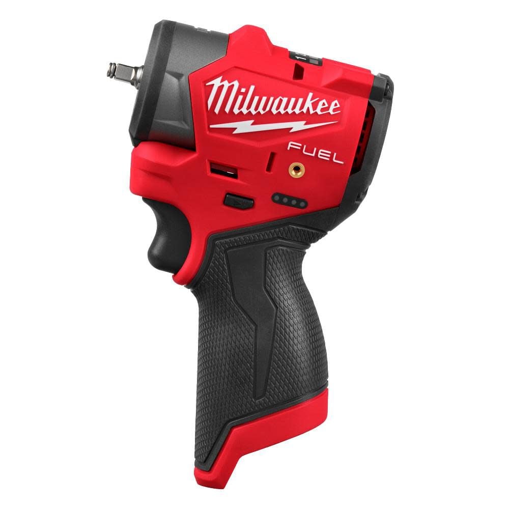Milwaukee M12 FUEL 1/4 Inch Subcompact Impact Wrench with Friction Ring (Bare Tool) – 3048-20