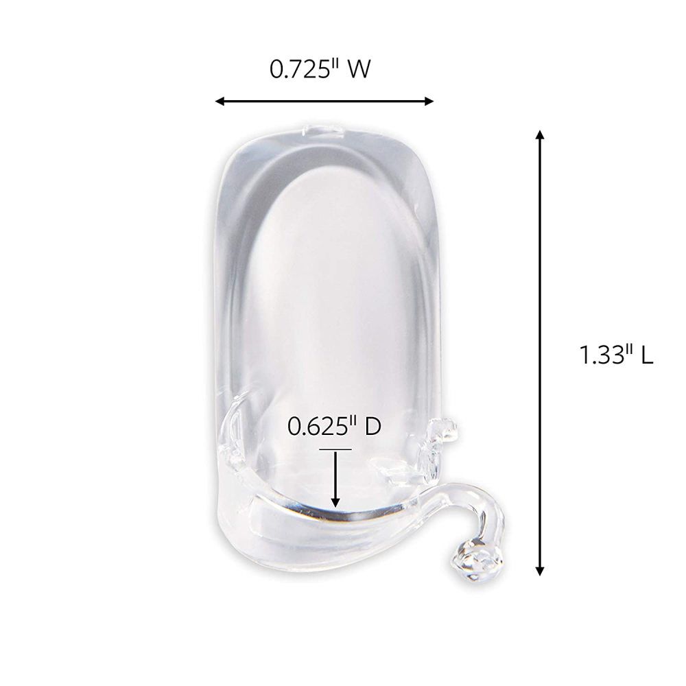 3M Command Small Clear Outdoor Rope Light Clip, large image number 2
