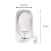 3M Command Small Clear Outdoor Rope Light Clip, small image number 2