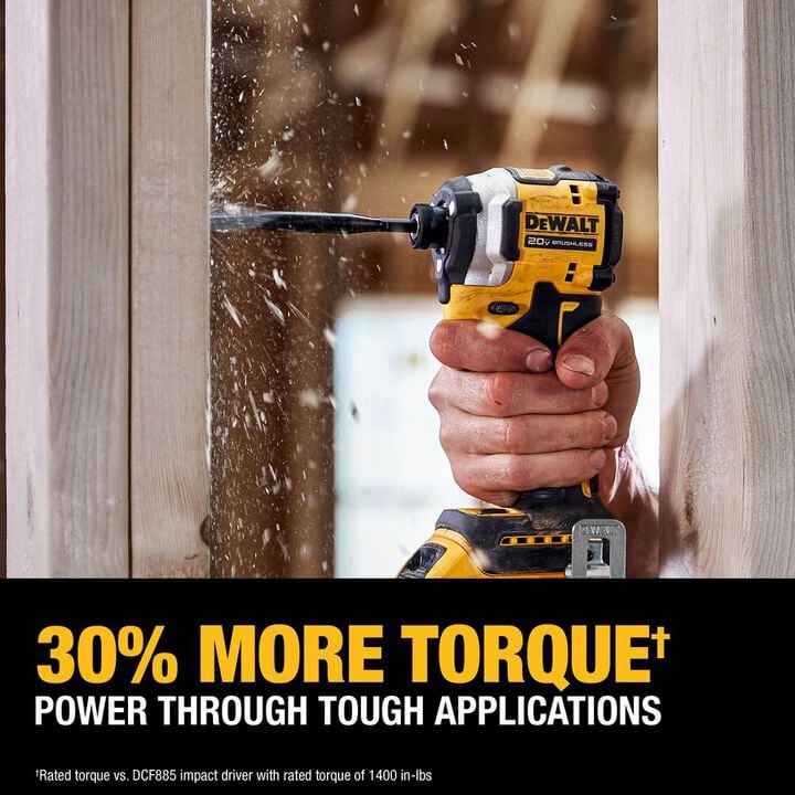 DEWALT 20V MAX  2-Tool Hammer Drill and Impact Combo Kit, large image number 5
