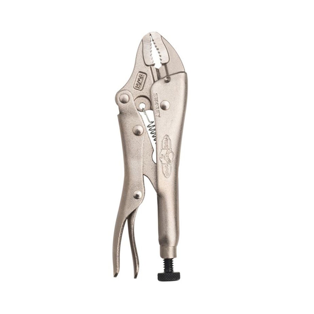 Stanley 5 Inch Curved Jaw Locking Pliers, large image number 1