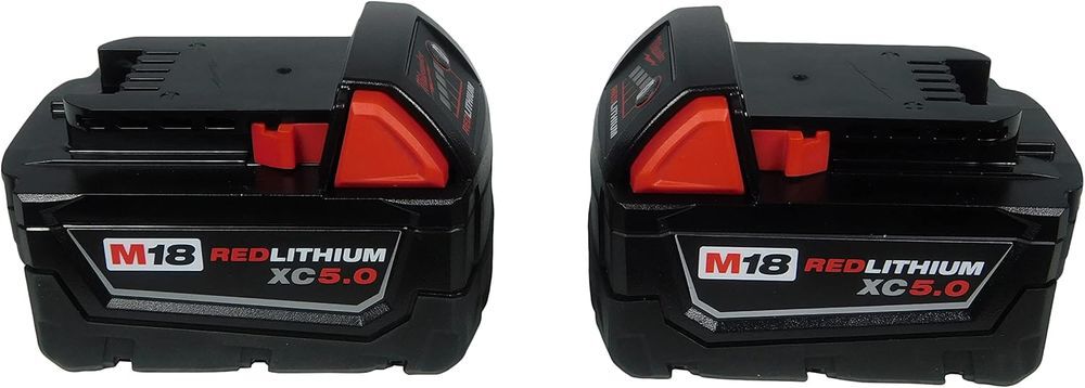 Milwaukee M18 REDLITHIUM XC 18V 5Ah Lithium Ion Power Tool Battery Pack with Fuel Indicator, large image number 7