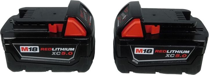 Milwaukee M18 REDLITHIUM XC 18V 5Ah Lithium Ion Power Tool Battery Pack with Fuel Indicator, large image number 6