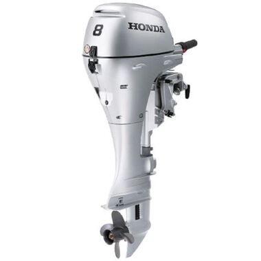 Honda Marine 8 HP 4-Stroke Outboard Motor with Throttle Grip