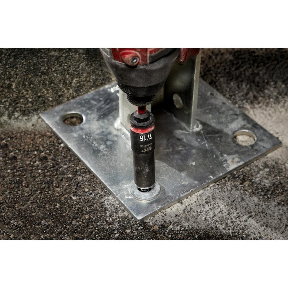 Milwaukee SHOCKWAVE Hex Shank Socket Adapter Set, large image number 6