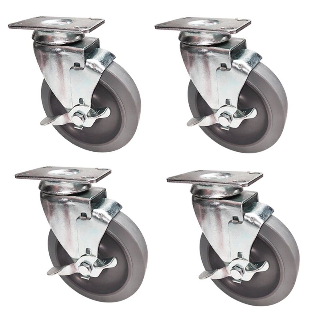 Magnum Tool Group 5 Inch HD Caster Set for A5H Service Carts, large image number 1