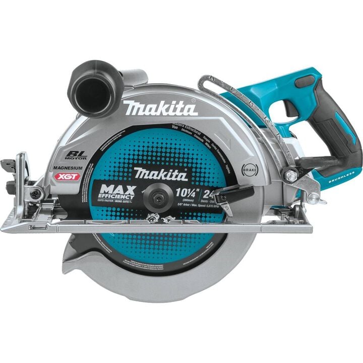 Makita 40V max XGT Circular Saw Rear Handle 10 1/4in (Bare Tool), large image number 2