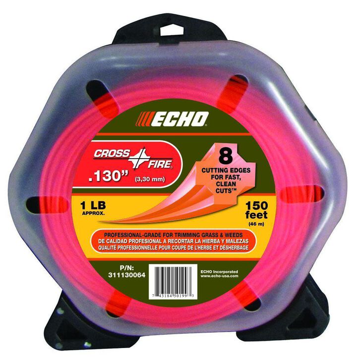 Echo 1 Lb. .130 Cross-Fire Trimmer Line