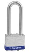 Master Lock 1-3/4 in (44mm) Wide Laminated Steel Pin Tumbler Padlock with 2-1/2 in (64mm) Shackle Universal Pin - 1UPLJ, small