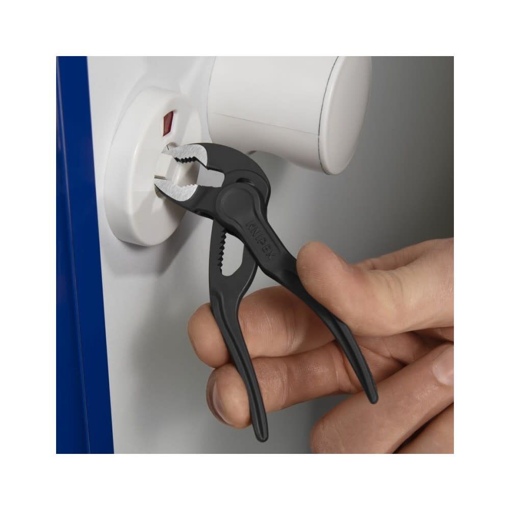 Knipex Box-Joint Bare Handle Mini Pliers with Belt Pouch, large image number 8