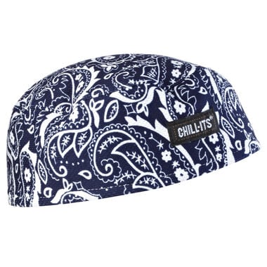 Ergodyne Chill-Its 6630 Navy Western Green High-Performance Cap, large image number 0
