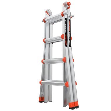 Little Giant Safety M17 17' 1AA 375# Multi-Position Ladder, large image number 3