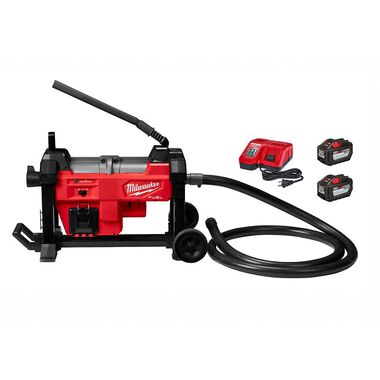 Milwaukee M18 FUEL Sewer Sectional Machine with Cable Drive Kit