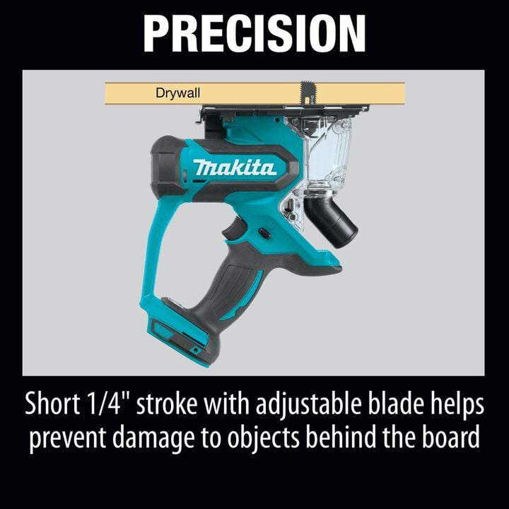 Makita 18V LXT Cut-Out Saw (Bare Tool) HCS Cut-Out Saw Blade-2 Pk Bundle, large image number 5