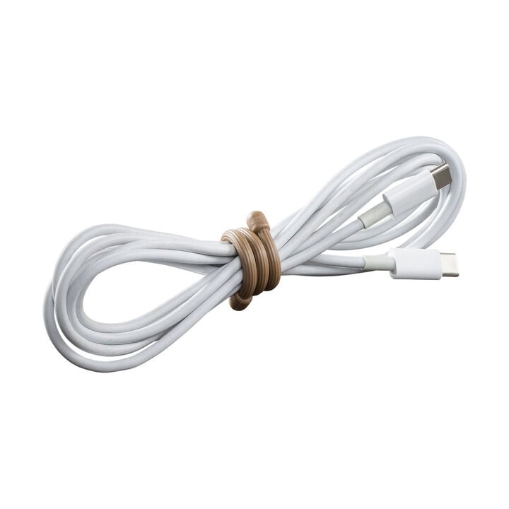 Nite Ize Gear Tie Reusable Rubber Twist Tie 6in 2pk Coyote, large image number 5