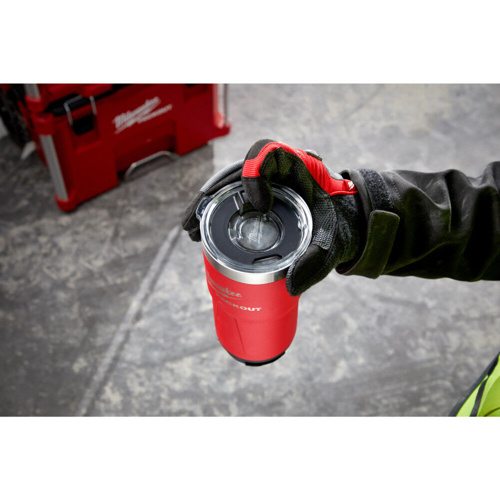 Milwaukee PACKOUT 20oz Tumbler Red, large image number 6