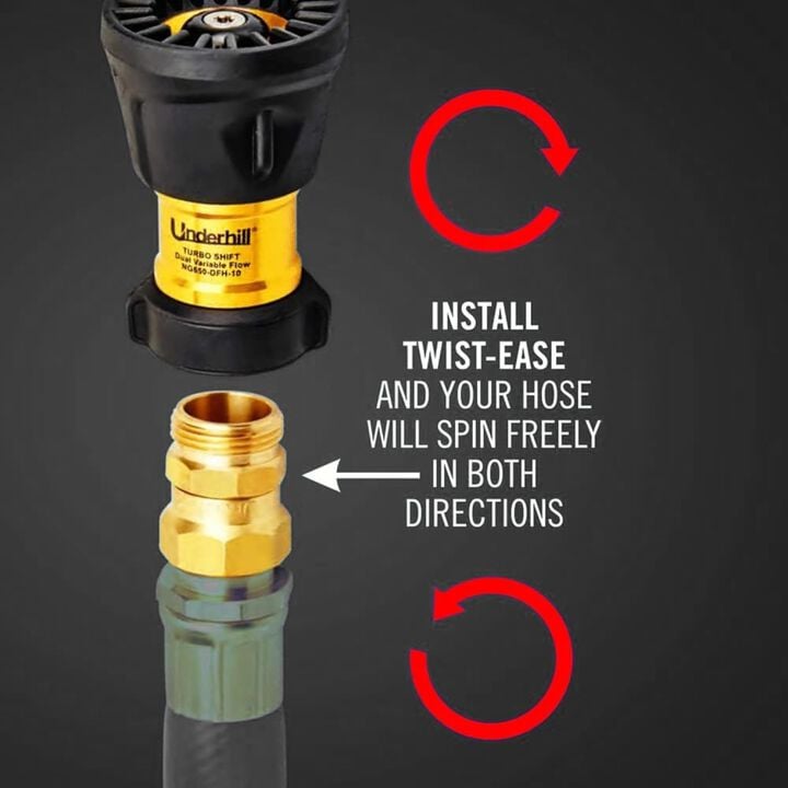 BluBird Avagard Brass Twist Ease Kink Eliminator with Built-in Swivel, large image number 5