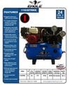 Eagle Compressor 30 Gallon Stationary Gas Compressor, small image number 2