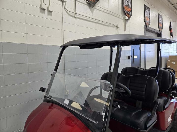 E-Z-GO Express S6 6-Seat Gas Golf Cart Inferno Red, large image number 11