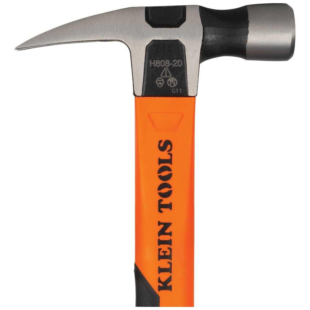 Klein Tools Hammer Straight Claw 20oz 13in, large image number 15