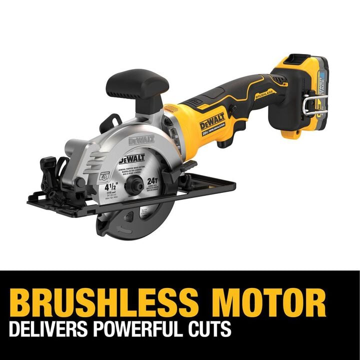 DEWALT ATOMIC 20V MAX 4 1/2in Circular Saw Kit, large image number 5
