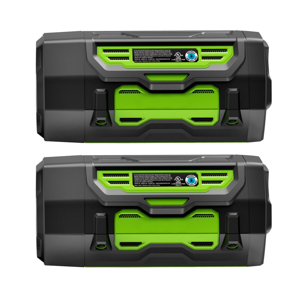 EGO POWER+ 56V 5Ah Lithium Ion Power Tool Battery Pack with Fuel Indicator (2 Pack), large image number 4