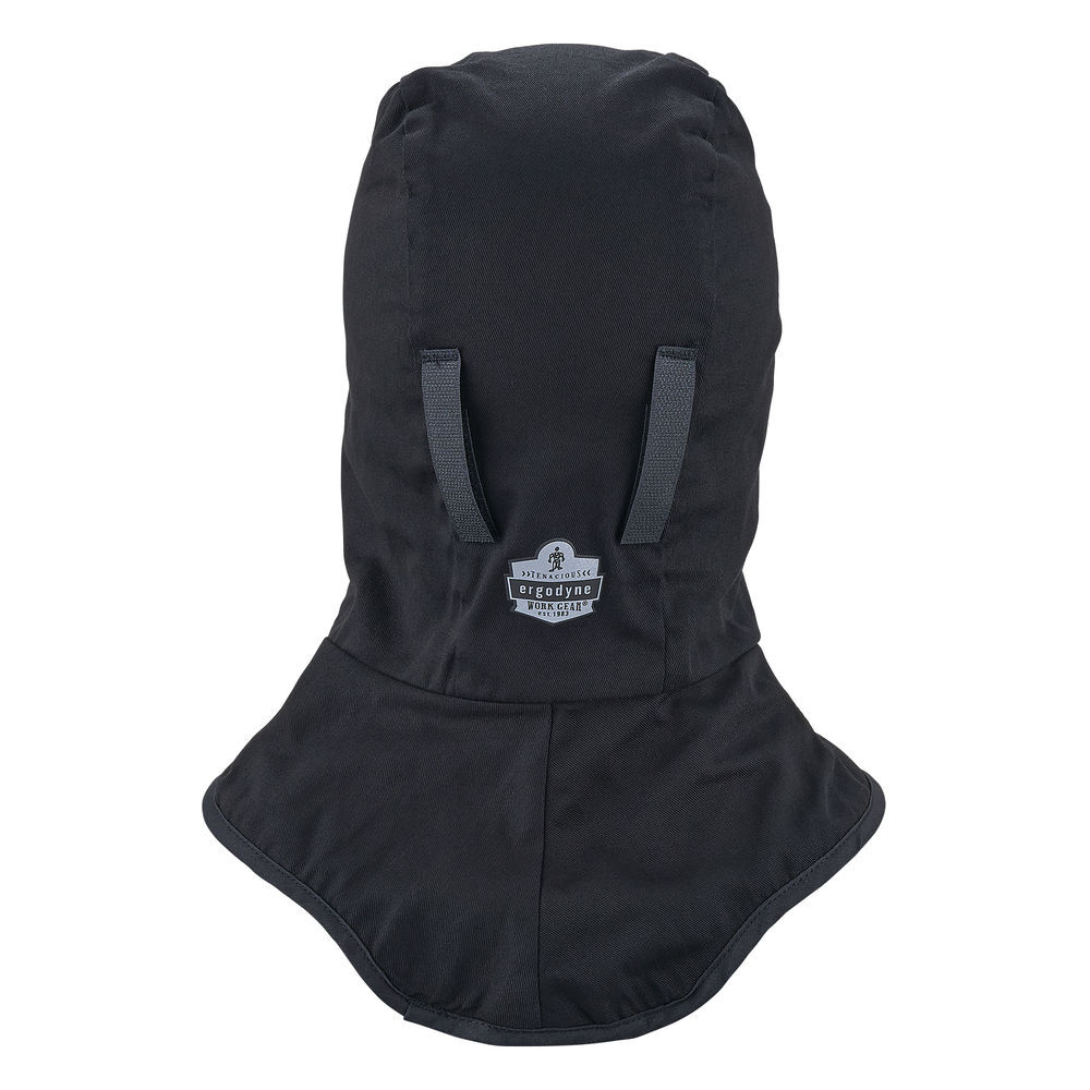 Ergodyne 6849 Long Winter Hard Hat Liner Black, large image number 7
