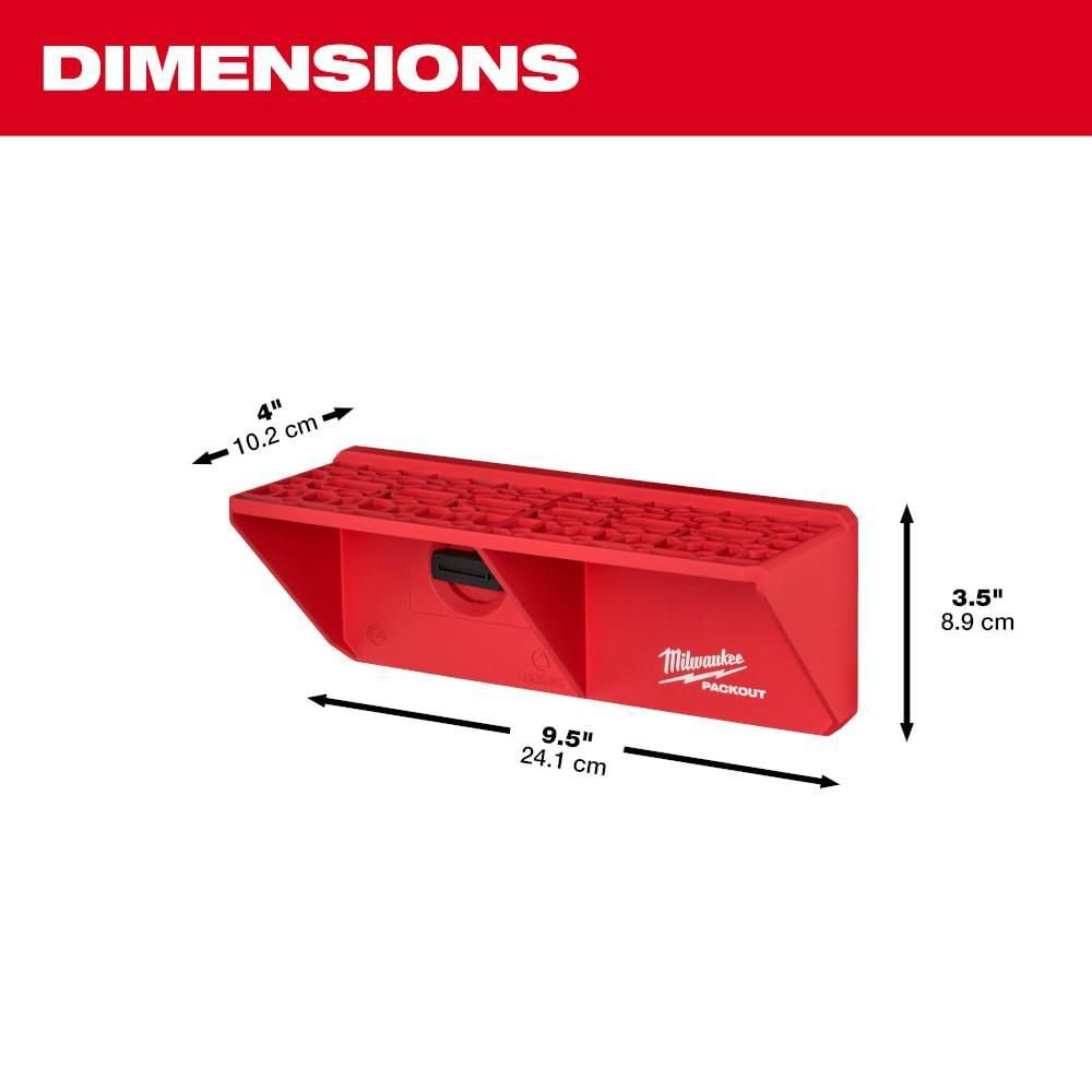 Milwaukee PACKOUT Screwdriver Rack, large image number 4